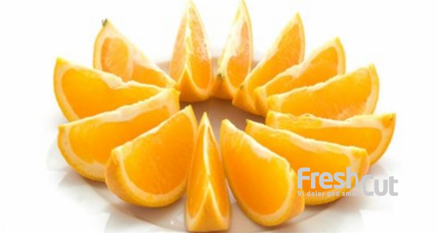 Appelsin i båter med skall