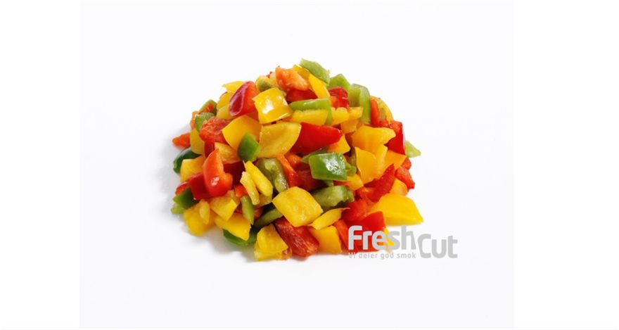 Paprika mix terninger