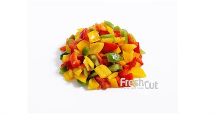 Paprika mix terninger