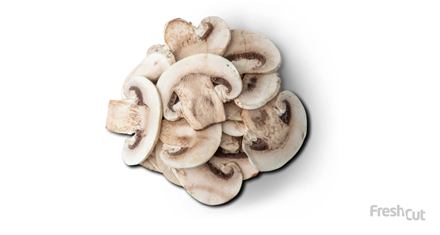Sopp Champignon skivet
